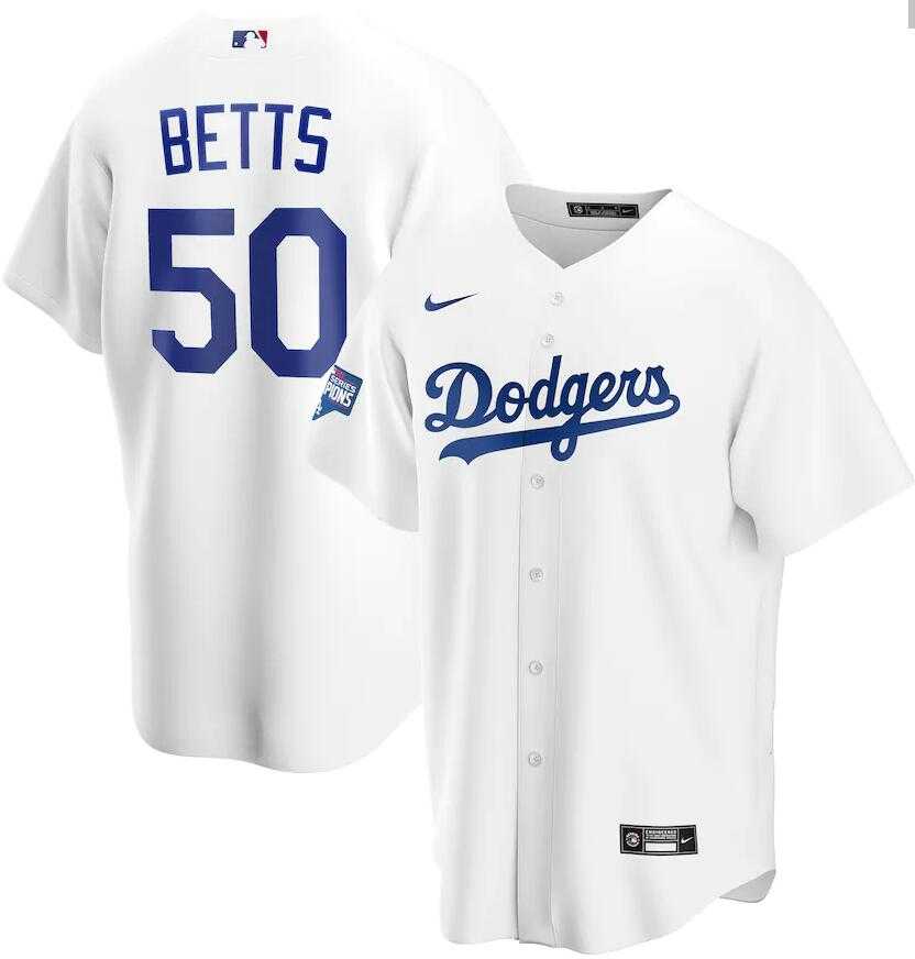 Dodgers 50 Mookie Betts White Nike 2020 World Series Champions Cool Base Jersey Dzhi,We sell and wholesale Dodgers 50 Mookie Betts White Nike 2020 World Series Champions Cool Base Jersey Dzhi on line form chian!